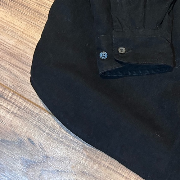 Northwest Territory Black Sherpa Lined Shirt Jacket Mens M - Picture 5 of 6